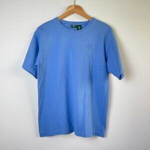 Vintage 90s Hunt Club Short Sleeve Thick Shhort Sleeve HC Blue - Size Small